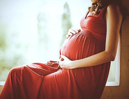 Lows pain against the background of pregnancy