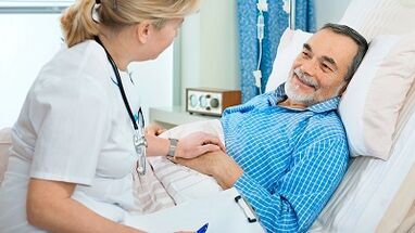 Knee replacement operation