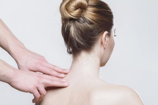 Neck pain due to cervical osteochondrosis